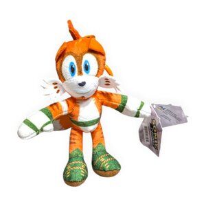 Sonic The Hedgehog Prime TAILS Mini Plush Toy Clip-On Series 2 PMI 5” Sega NWT